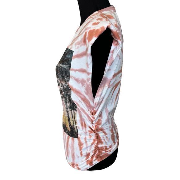 * New ~ AFRM ~ Billie Side Ruched Crop Tank Top Size S - Picture 4 of 6